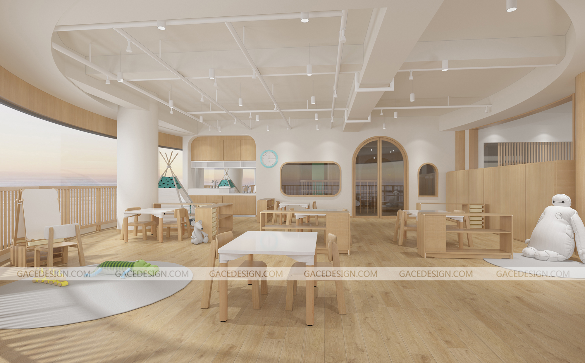 幼兒園裝修設(shè)計要滿足哪些條件？