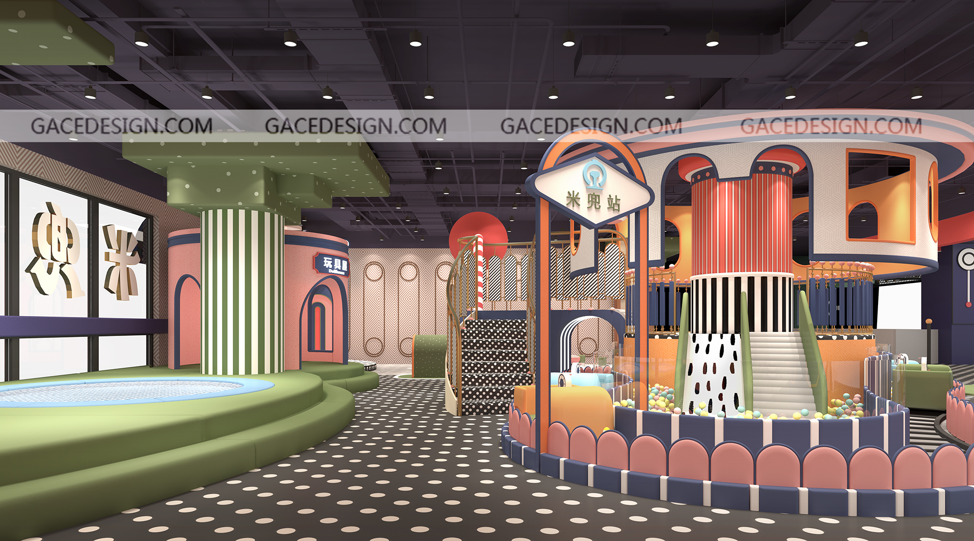 兒童游樂(lè)場(chǎng)設(shè)計(jì)有哪些常用手法？